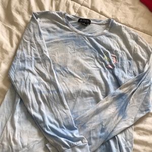 Cute Long Sleeved Tie Dye